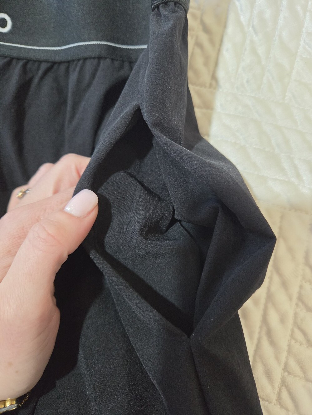 Alo Yoga Black Wide Leg Lounge Pants Soft Stretch Quiet Luxury Athleisure - Picture 6 of 7